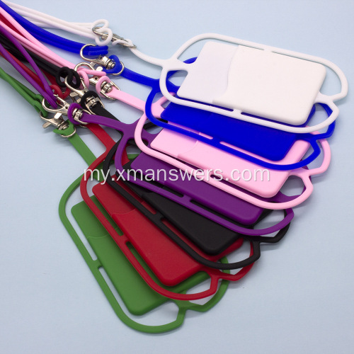 စိတ်ကြိုက် Silicone Rubber Card Holder ပိုက်ဆံအိတ်